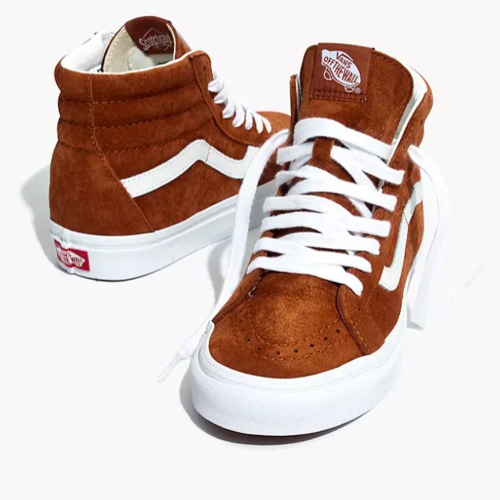 Vans Unisex Sk8-Hi Reissue High Top Suede Sneakers